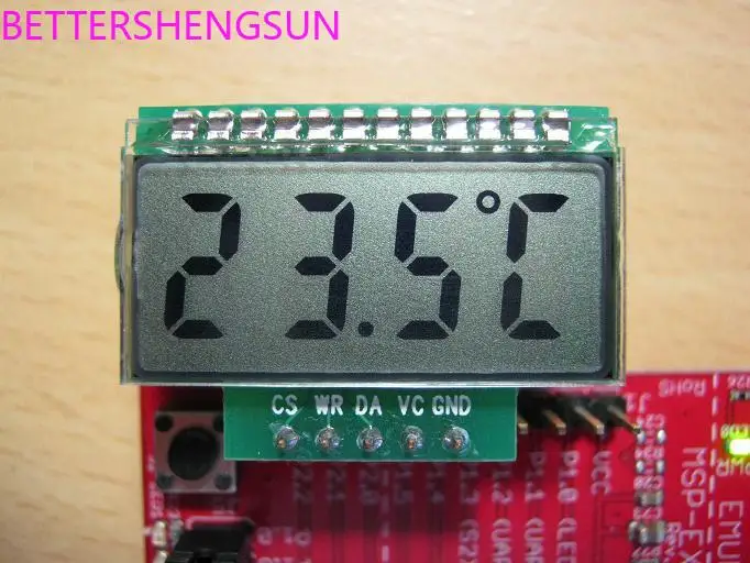 

3.3V segment LCD HT1621 driven low power LCD Can be used with 51 microcontrollers