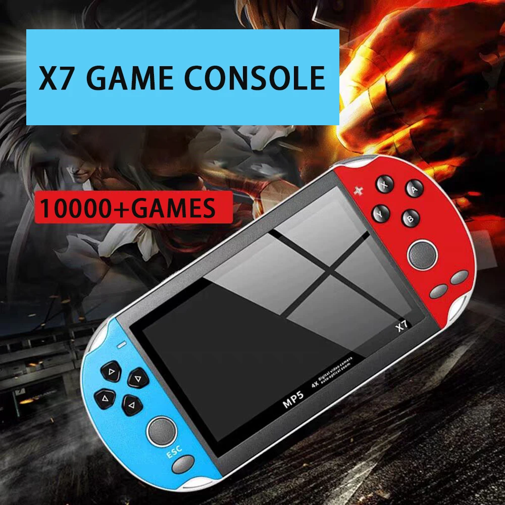 4.1 Inch X7 Handheld Game Console Portable Video Games Electronic