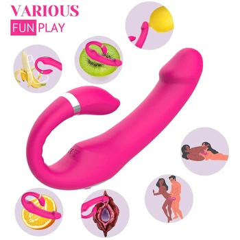 Powerful G Spot Vibrator For Women Dildo Vibrators Clit Sucker Clitoris Vaginal Stimulator Vibrating Female Sex Toys for Adults 5