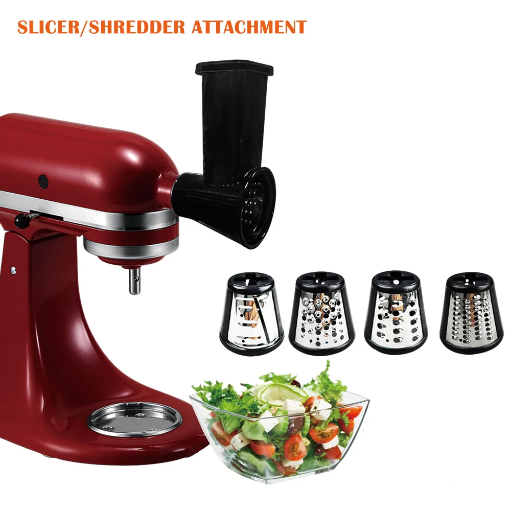 Neue KitchenAid Chef Machine: Großkalibriger Gemüseschneider, Chubao Kaishanyi Nudelpresse und Fleischzerkleinerer-Zubehör – Detail 4