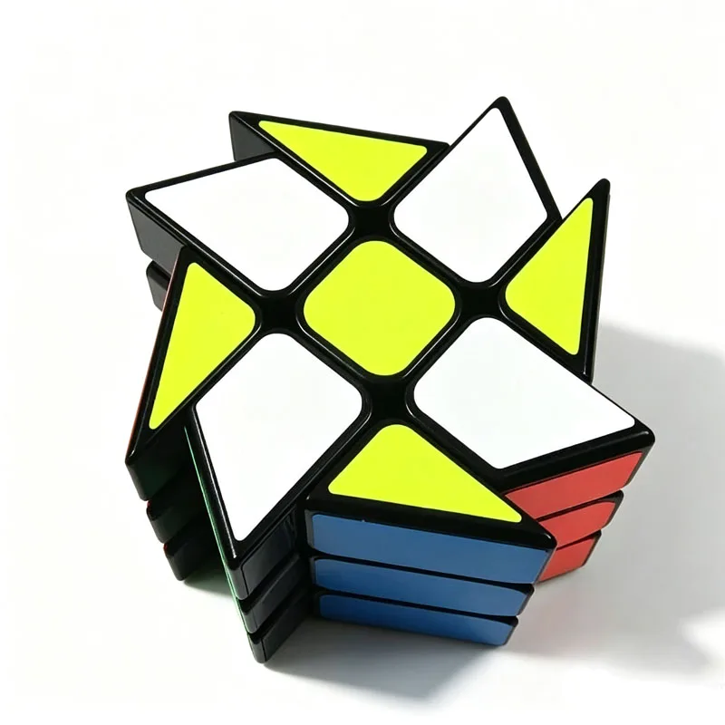 매직 YJ 윈드밀 스피드 큐브 3x3x3 FengHuoLun IQ 논리 훈련 두뇌 티저 퍼즐 어린이 및 성인 교육용 선물