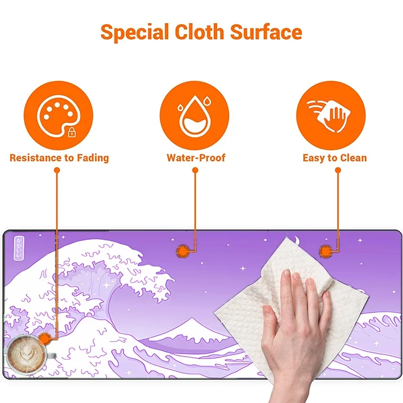 Pad Gaming, Kawaii Girl Desk Mat, Tapete