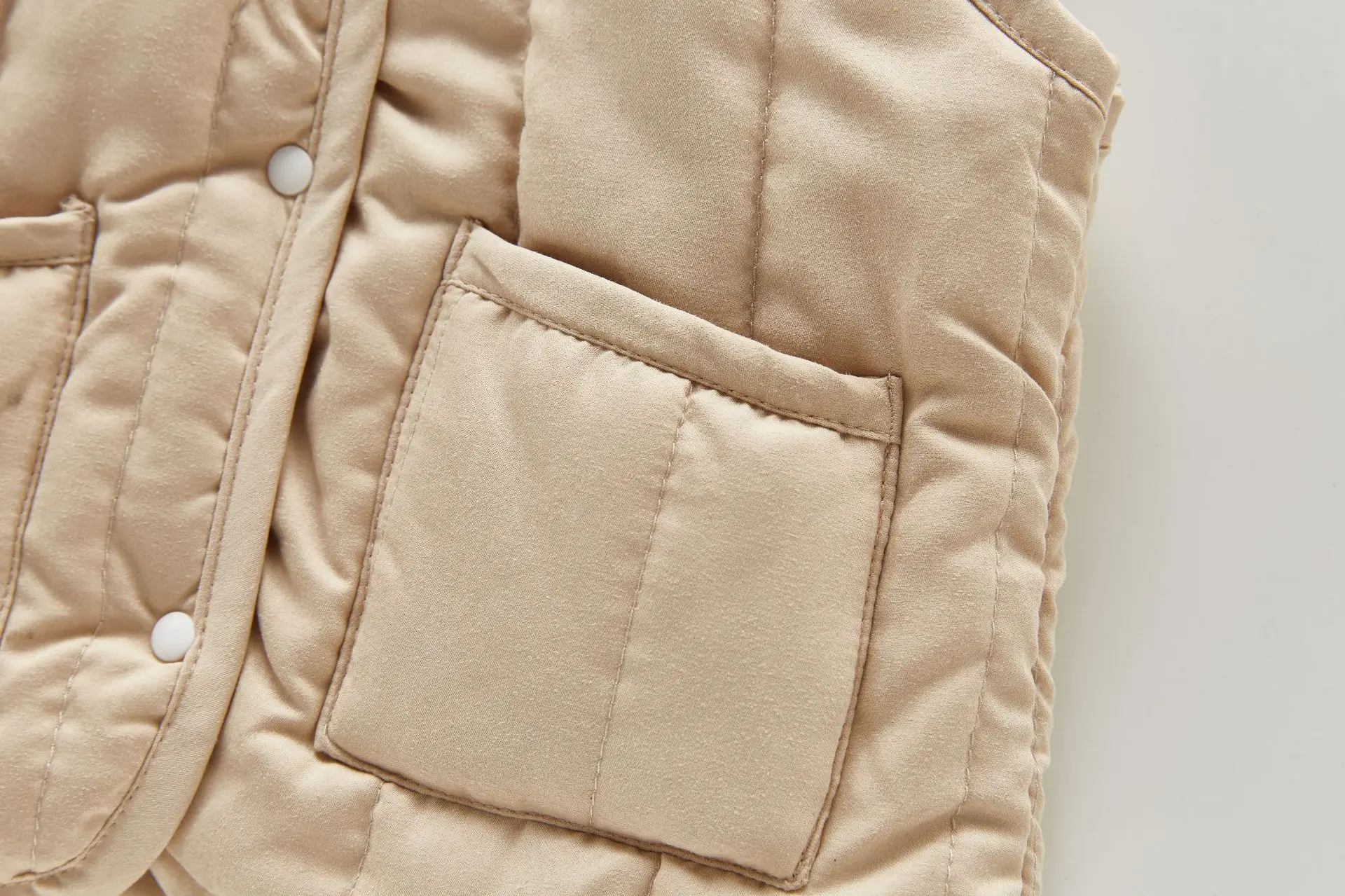 Autumn And Winter Newborn Quilting Sleeveless Thick Waistcoat Infant Baby Boys And Girls Fashion Baby Clothing