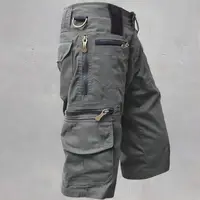2024Men's New Work Pants Tactical Pants Work Clothes Multi Pocket Casual Training Pants Work Clothes Jogging Clothes Hiking - Image 4