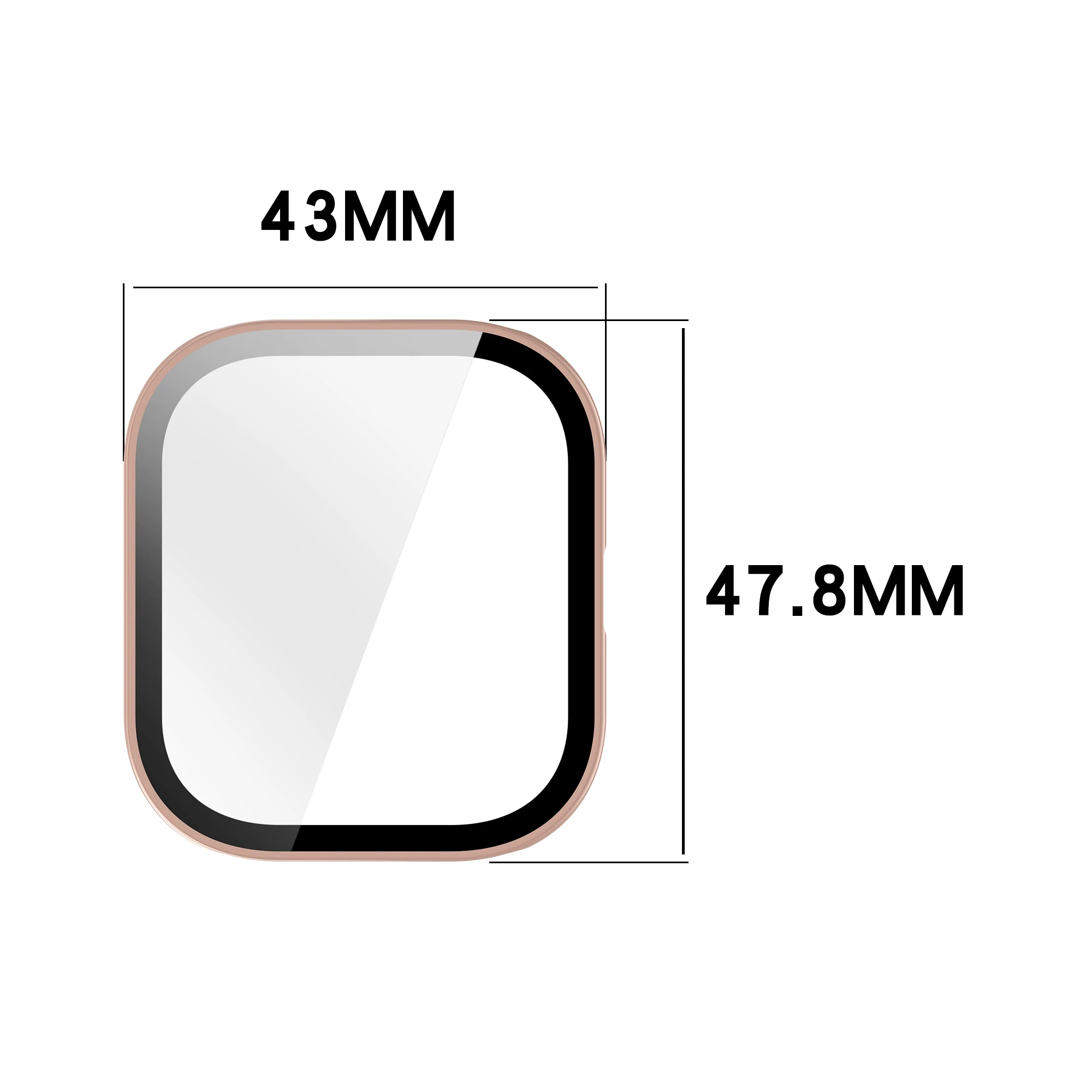 2-in-1 Tempered Glass Screen Protector and Bumper Case