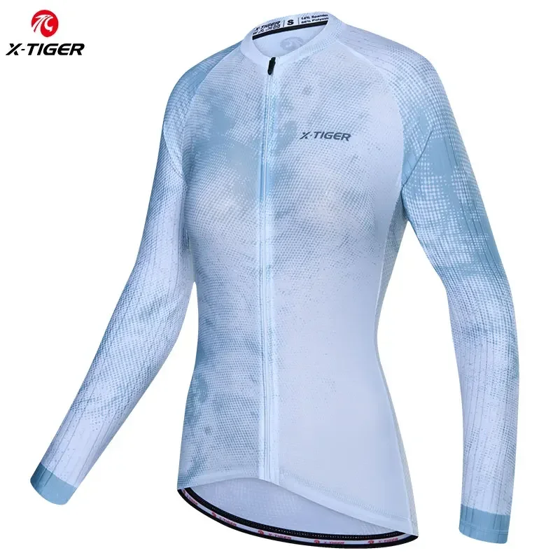 Maillot Cycliste Femme Primal Wear XL - Bleu/blanc Manches Courtes - Occasion