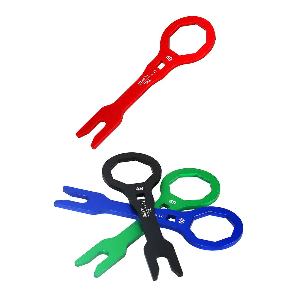 Fork Cap Wrench Tool Pro 49mm Dual Removal Tool For Yamaha Honda SUZUKI