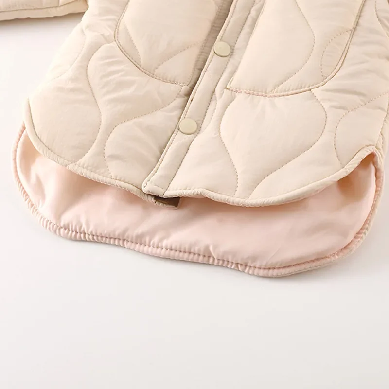 소년 소녀 가을 및 겨울 코트 의류  긴팔 패딩 재킷 어린이 셔츠 스타일 탑스 외투 의류 1-12세