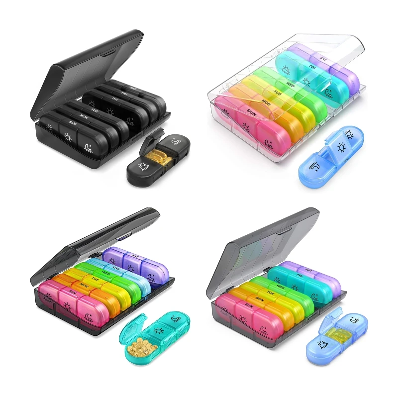 

1 комплект для футляра для таблеток, аптечка, съемная шкатулка для украшений для макияжа, дорожный держатель для планшета, чехол