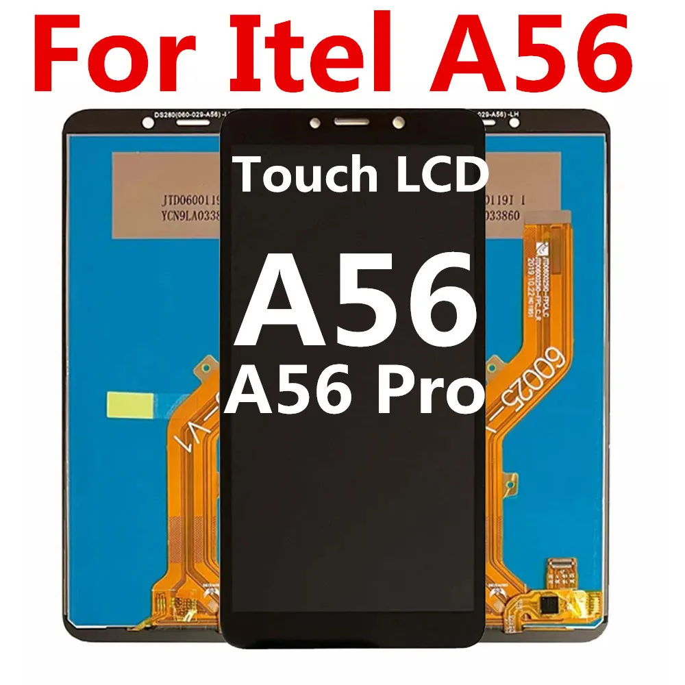 

ЖК-дисплей для Itel A56, дисплей для Itel A56 Pro, запасные части для ремонта экрана