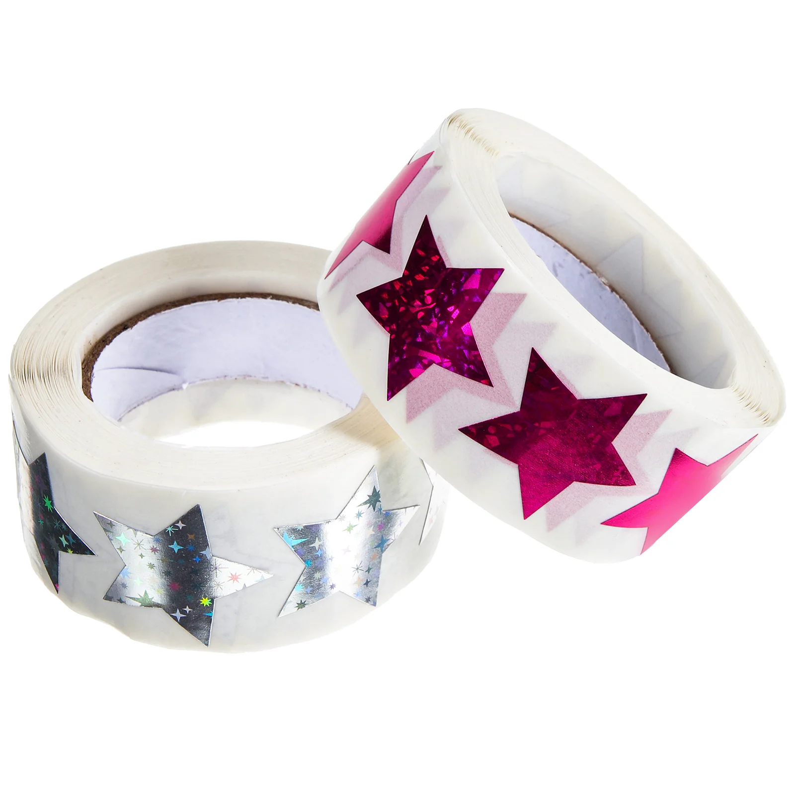 자체 접착 라벨 유치원 보상 스티커, 스타 키즈 라벨, 어린이 사랑스러운 장식, 2 롤