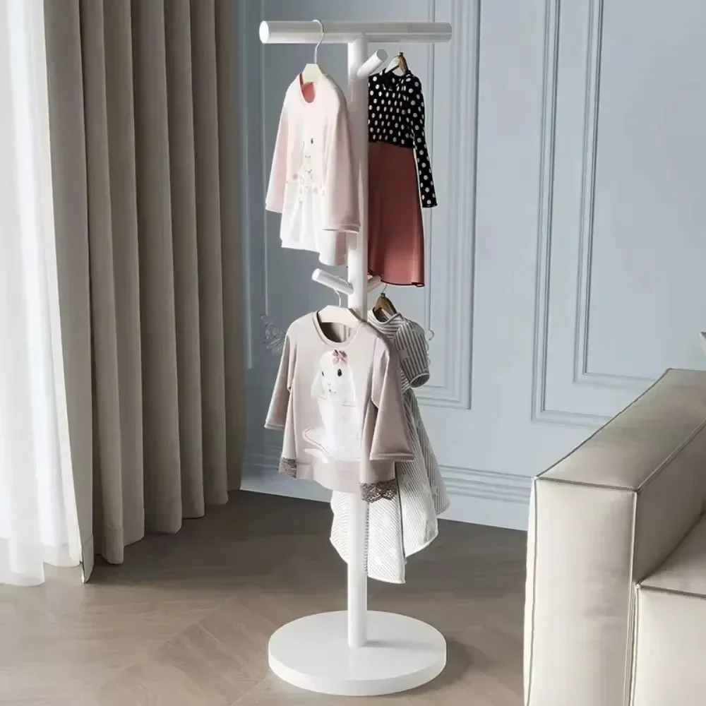 Floor Standing Backpack Rack Bedroom Children's Bags Storage Rack Household Movable Tilt Hook Design Beside The Desk Coat Hanger