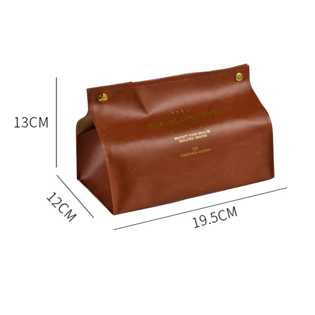 Brown Tissue Box