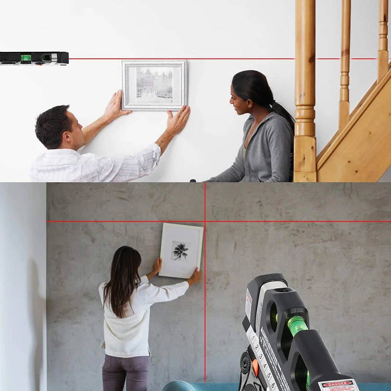 Laser Levels High Precision Multifunctional Infrared Optical Instruments Renovation Measurement and Line Level Laser Tools