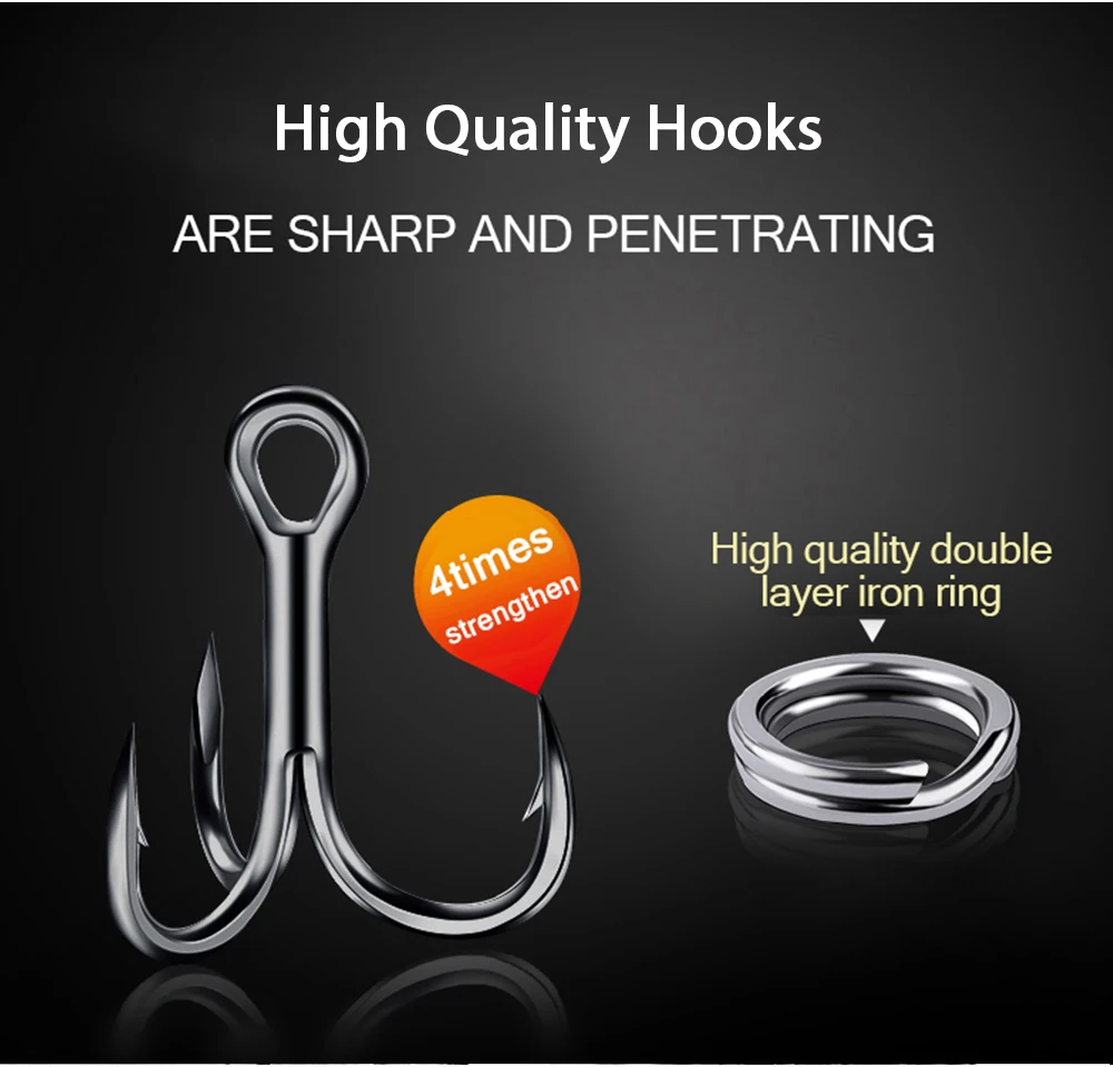Hanlin 26g/14cm Mehrteilige Köder Sinkende Wobbler Angelköder Crankbait Swimbait Harter Kunstköder für Hecht und Barsch – Detail 9