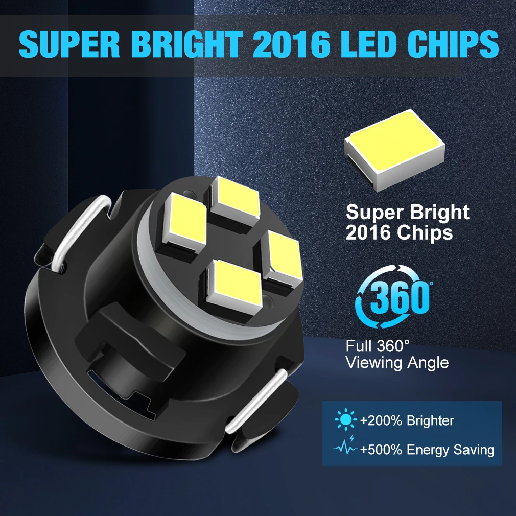 10pcs Canbus T3 LED T4.2 T4.7 Led  ڵ ׸  ǥñ    ³ȭ ڵ Ǳ  DC 12V