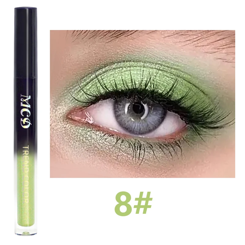 Radiant 13-Shade Waterproof Liquid Eyeshadow Collection - High Shine, Long-Lasting & Smudge-Proof Makeup
