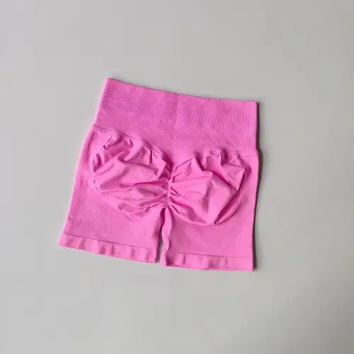 Women Fitness Workout Shorts Yoga High Waist Lift Butt Fitness Shorts Gym Running Sportswear Women Push Up Gym Leggings - Image 16