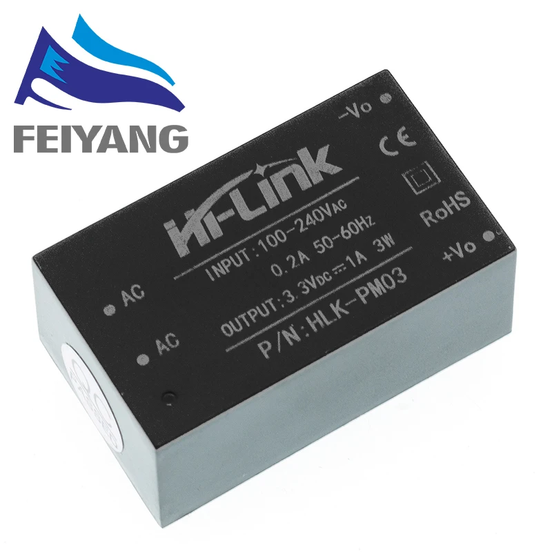 HLK-PM01 HLK-PM03 HLK-PM12 AC-DC 220V zu 5V/3,3 V/12V mini netzteil modul, intelligente haushalts schalter netzteil modul – Detail 8