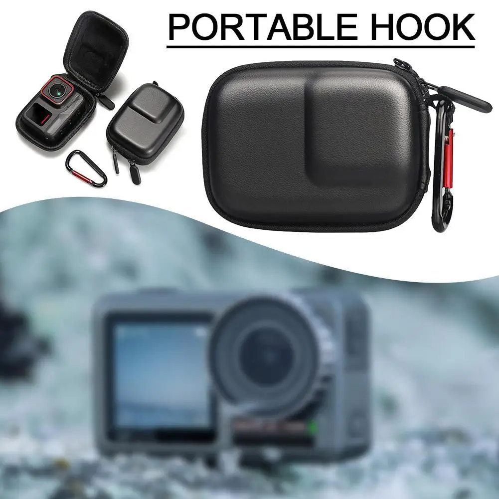 Custodia Mini Organizer Con Gancio Per Insta360 Ace Pro/Ace Custodia Protettiva Action Sports Camera Bag Accessori A Prova Di Caduta