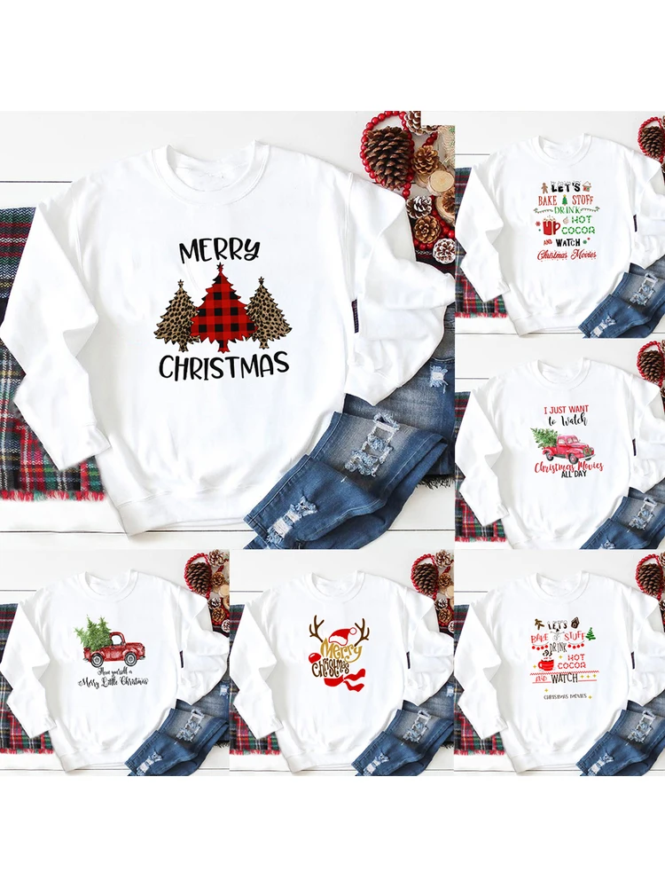 Merry Xmas The Most Wonderful Time Of The Year Crewneck Sweatshirt