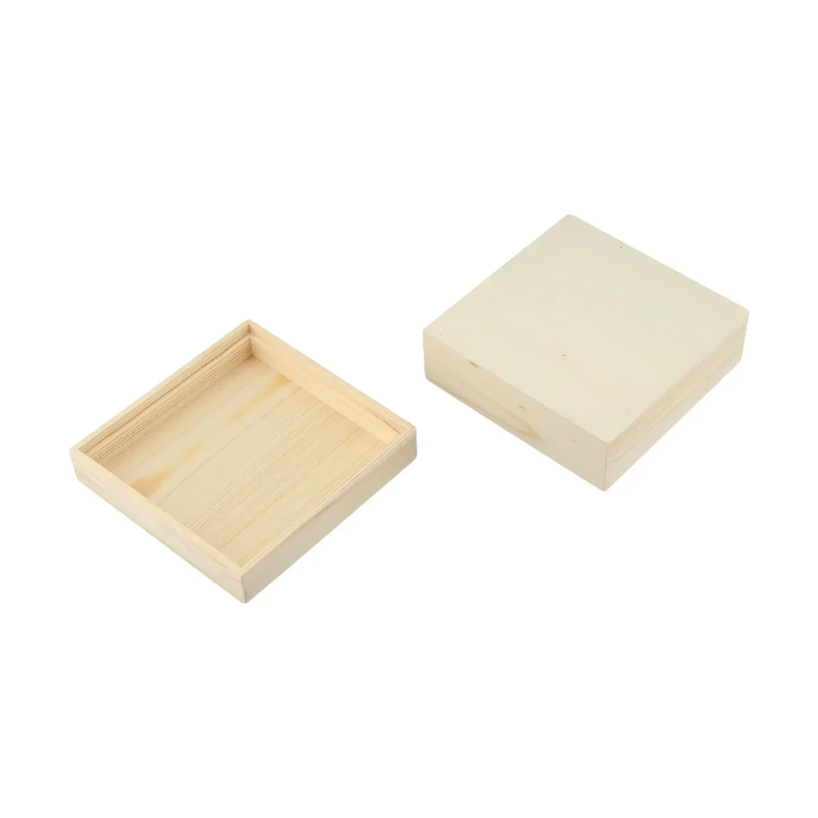 New Wooden Box Rolling Tray Accessories Bamboo Storage Container With Lock Organizer Bathroom Storage 3