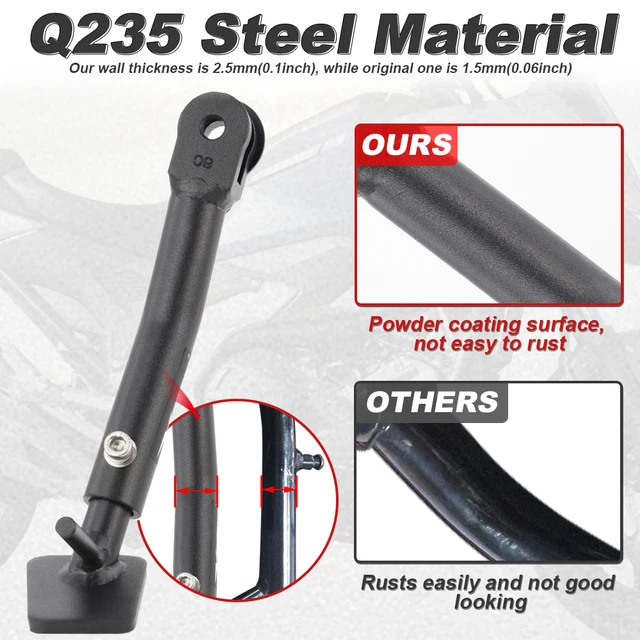 バイク キックスタンド ブラケット センタースタンド センターセントラルパーキングスタンドホルダー サポート デュカティ バイク用センタースタンド キックスタンド オートバイリフトスタンド