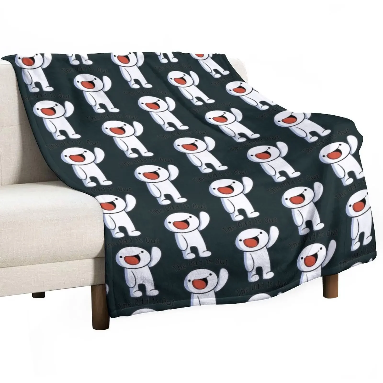 

TheOdd1sOut Throw Blanket Hairys For Decorative Sofa Flannel Fabric Blankets