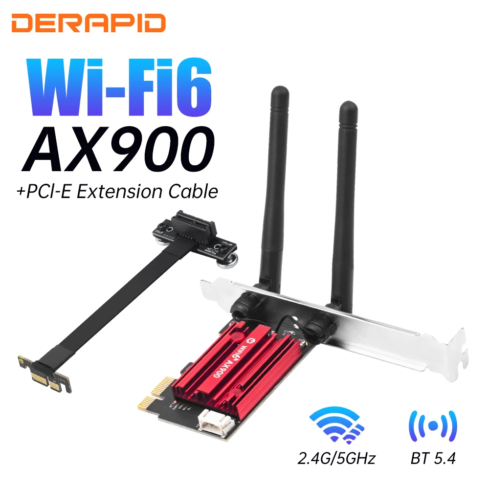 ตัวเลือกสินค้า การ์ด Wi-Fi 6 ความเร็วสูง สำหรับคอมพิวเตอร์