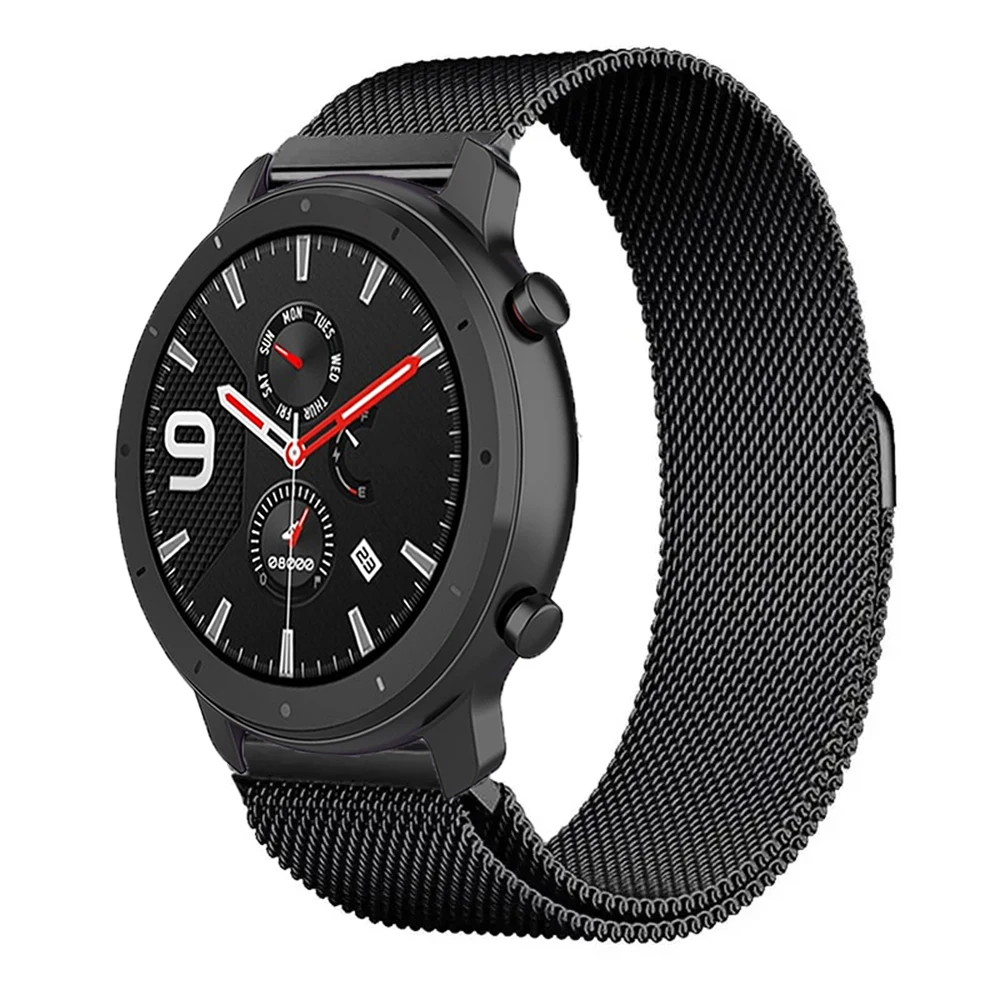 Magnetic Milanese Metal Wristband - 20mm & 22mm Strap Size