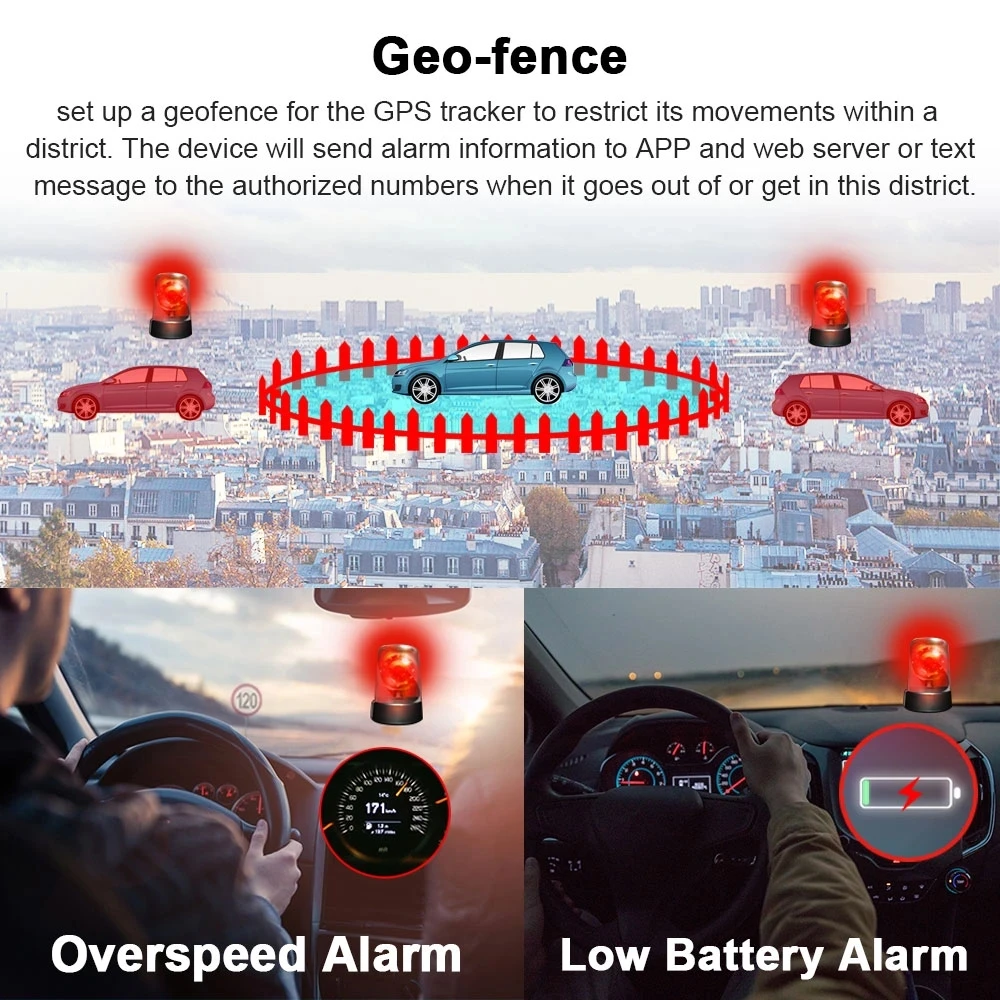Car GPS tracker 2G 4G TKSTAR TK918 Magnet Vehicle GPRS Locator 20000mAh Long Standby Time Shock Drop Alarm Free Web APP