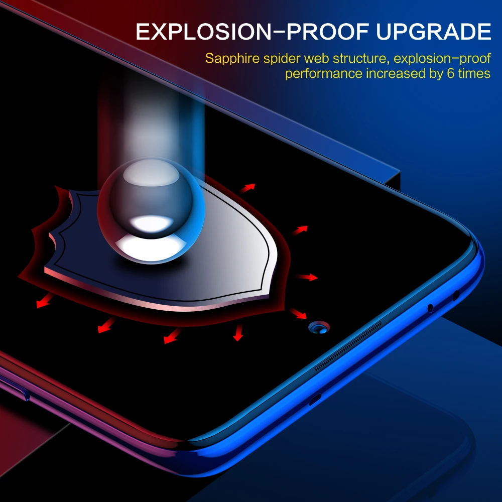 SmartDevil Full Cover Tempered Glass for Xiaomi POCO X6 Pro F5 X5 Pro F3 F4 F6 Pro X3 Pro HD Screen Protector Anti Blue Ray Film - Image 4