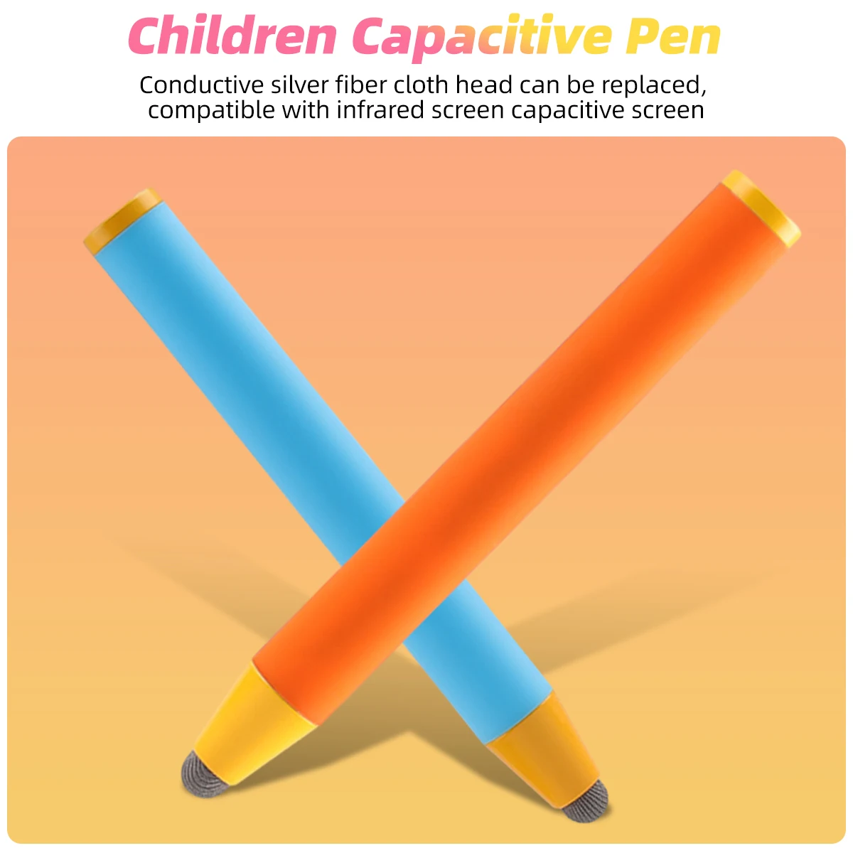 Stylus Pen Touch Screen Universal Crayon Stylus Pen For Phone Tablet Drawing Writing Kids Pencil For iPhone iPad Samsung