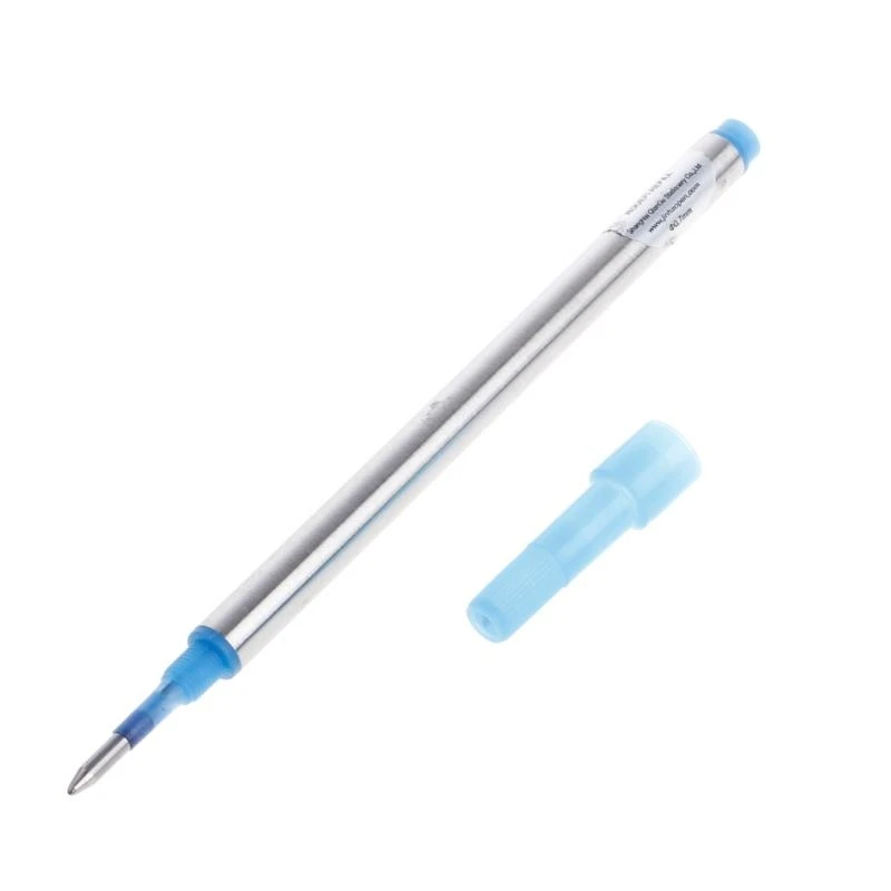 HX6A Jinhao 롤러 볼 롤러 볼 펜 리필 카트리지 블루 블랙 잉크 0.7mm