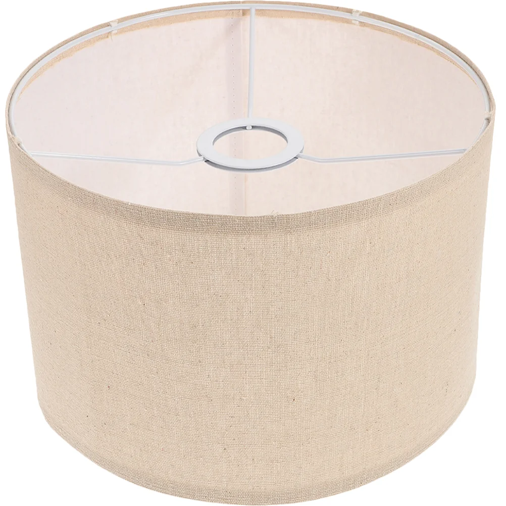 

Modern Lampshade Natural Linen Lamp Shade Drum Lampshade Replacement For Table Lamp Floor Light Lamp Shade Home Decor