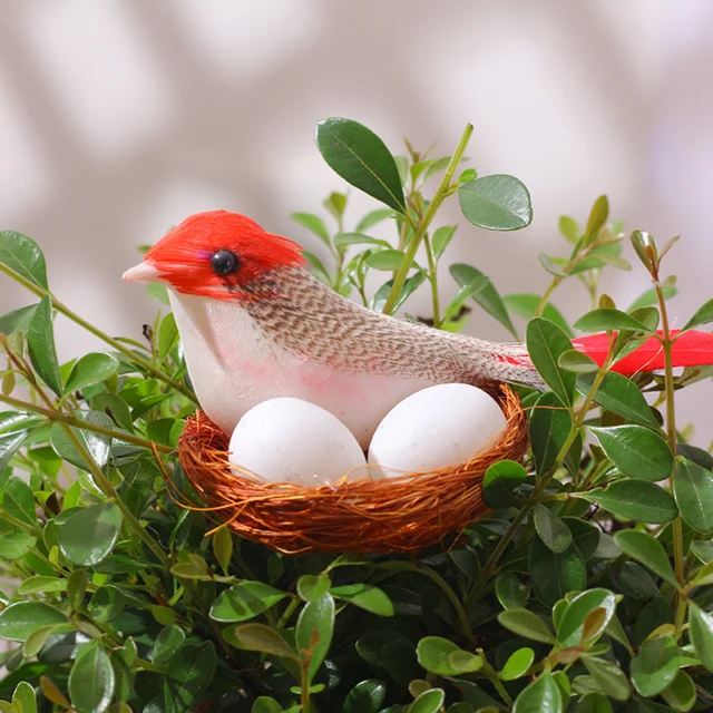 24Dics Színes Mini Mesterséges Hab Valódi Toll Madarak Szimulációs Barkács Kézműves Díszek Otthoni Kerti - Image 5