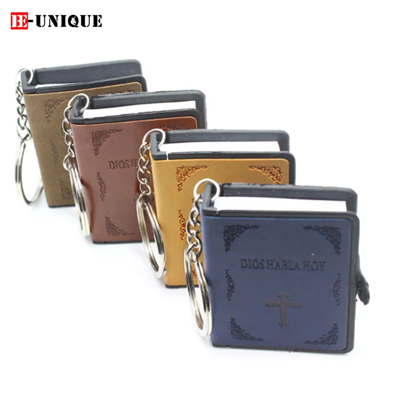 English Tan Leather ID Keychain Wristlet Wallet