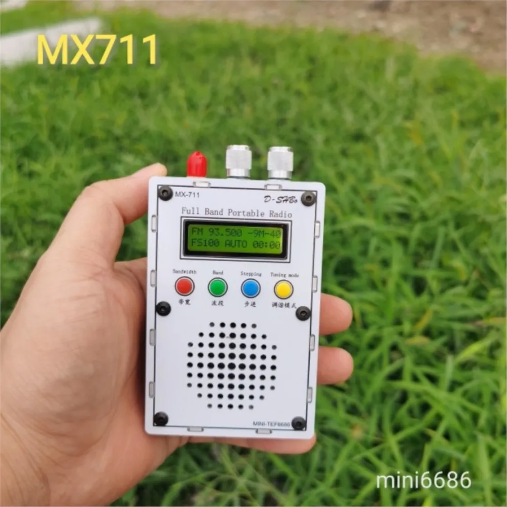 

Mini MX711 TEF6686 High Sensitivity Radio TEF6686 Chip FMDX Receives Long Wave, Medium Wave, and Short Wave Broadcasts