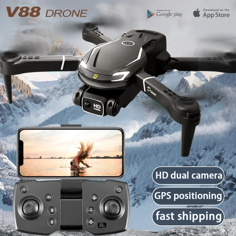 รูปสินค้า โดรนถ่ายภาพ 8K กล้องคู่ บินแม่นยำ GPS