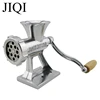 JIQI Hand Manual Meat Grinder Mincer Machine Sausage Table Crank Tool for Home Kitchen Cutter Slicer Beef 1
