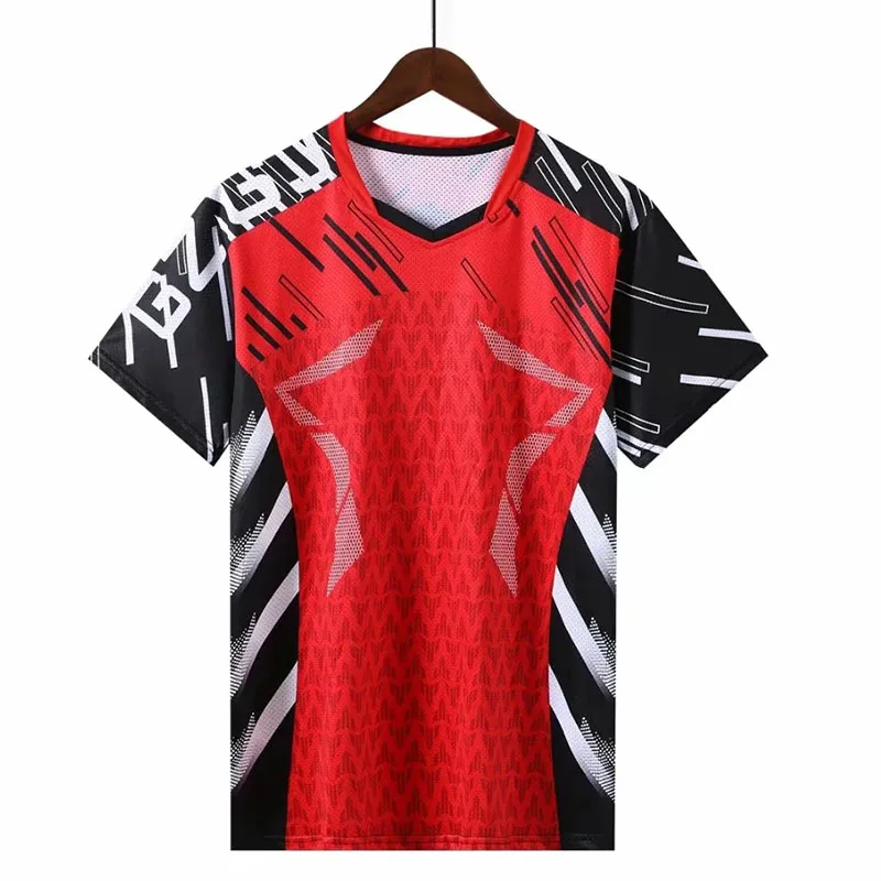 Tennis Shirts Men Women Children short sleeve golf badminton tshirts for Men table tennis Shirt sportswear Ping Pong Jerseys