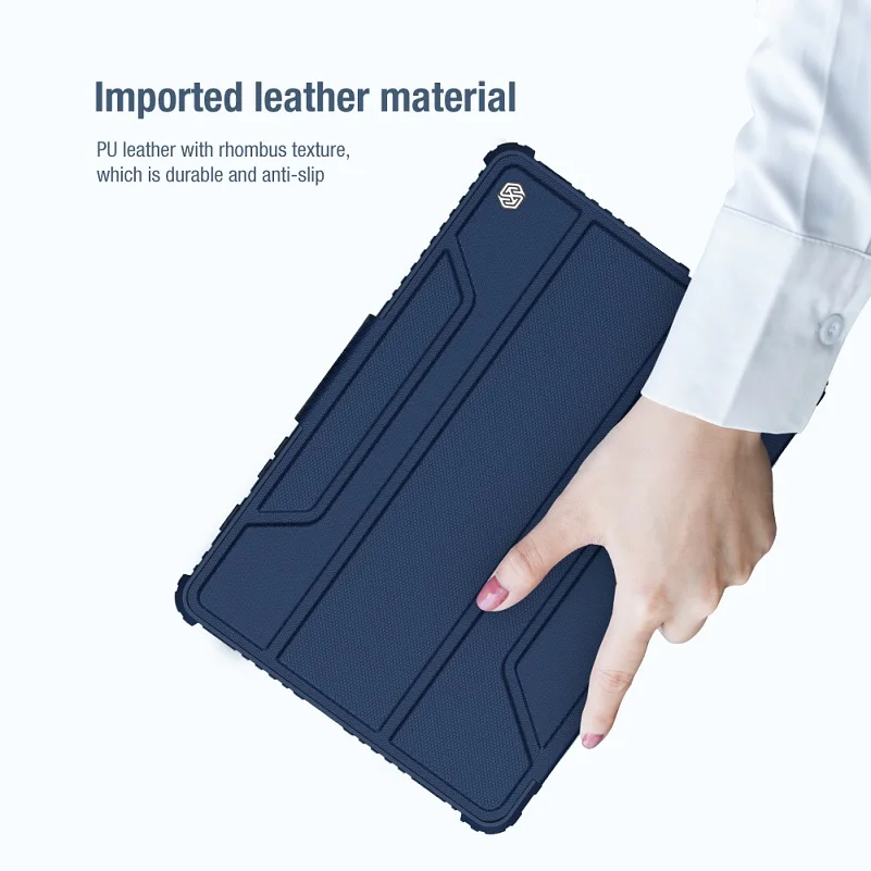 Nillkin-capa de Couro para Samsung Galaxy Tab s8 Plus s7 fe s7 Plus s7 Plus s7 Câmera Protect Cover - Imagem 2