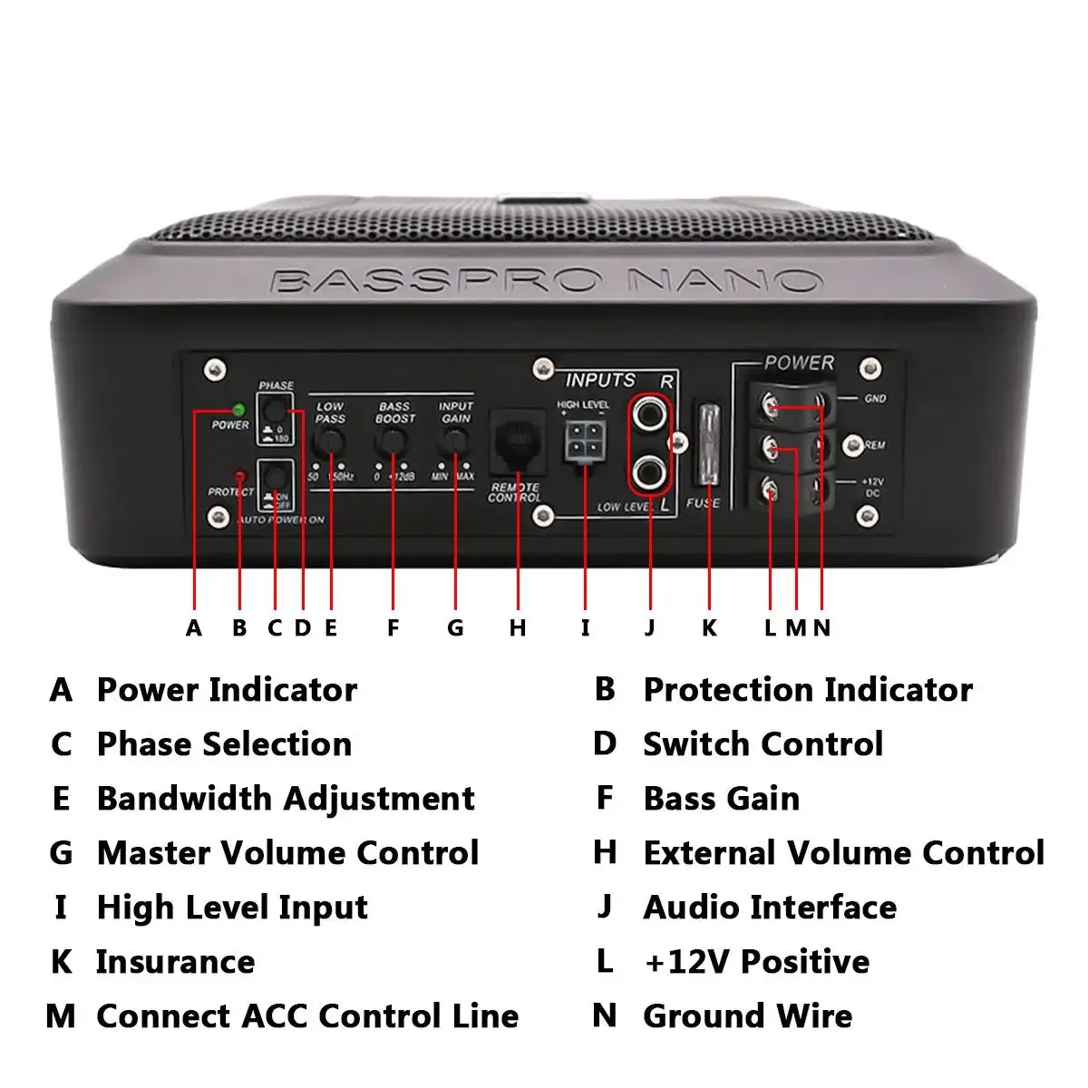 400W/800W 8/10/15 Inch Ultra thin Subwoofer Car Active Subwoofer Audio Speaker Bass Amplifier Auto Surround Sound Audio