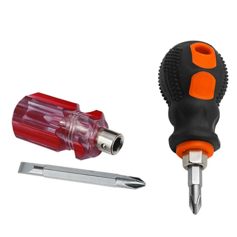

Screw Driver Magnetic Screwdriver Cross Shaped Head Durable Material Easy To Carry Lightweight Multifunctional Tool