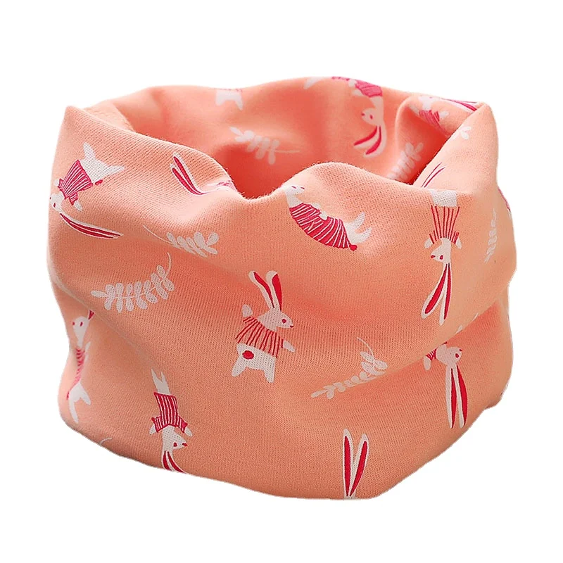 Spring Autumn Winter Baby Scarf for Boys Girls Infant Scarves Children's Cotton Scarf Kids Warm O Ring Magic Neckerchief