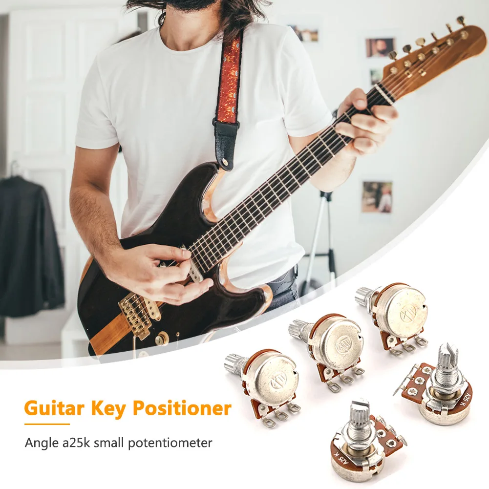 1 Set Guitar Volume Tone Big Pots Potentiometer for Electric Guitar Bass Potentiometer Musical Instruments Fittings