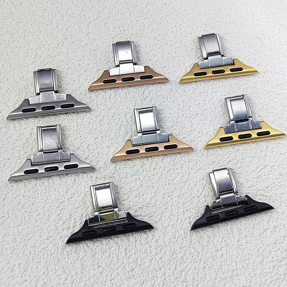 Trendiger 14-mm-Armband-Stecker-Adapter für Smart Watch, Edelstahl, italienischer Charm-Link, passend für 9 mm Armband-Zubehör, DIY-Schmuck – Detail 4