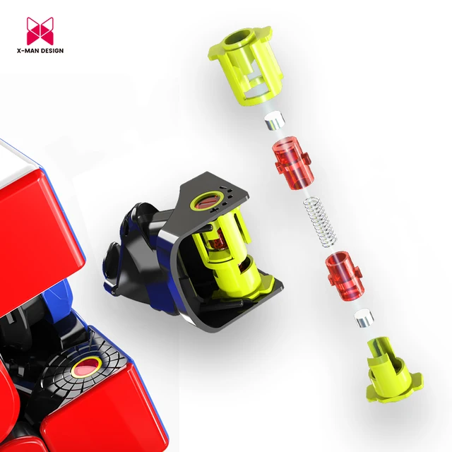 [Picube] QiYi XMD Tornado V2 3x3 Magnetic Magic Cube Speedcube Puzzles Cubes Educational Puzzle Toys X-Man Tornado V2M 3x3x3 3