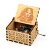 Wooden Anime Figure Music Box Pirates Of The Carib Davy Jones Jack Sparrow Creative Birthday Christmas Day Gift 1