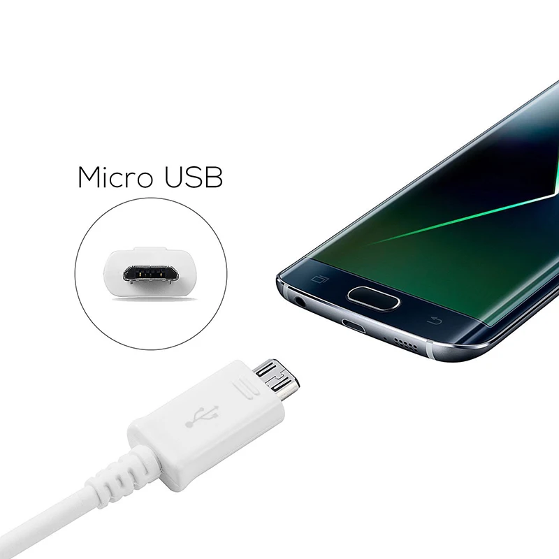 For Samsung Micro USB Cable M 2A Fast Charge Data Line For